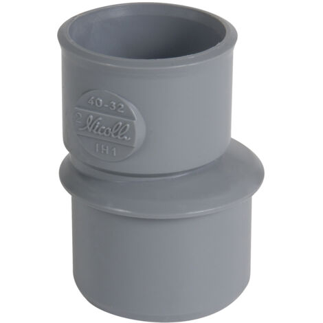 Riduzione PVC Scarico laterale Maschio - Femmina Ø40 - 32