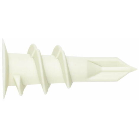 Tassello per mattone forato e cartongesso - Nylon 15 x 33 - Confezione da 100