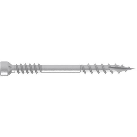 Viti per terrazzi in legno duro - Testa cilindrica - Impreg®X4 - Torx 4,8x70mm - T20 - Confezione da 300