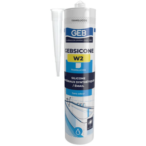 Mastic silicone Gebsicone W2 TRASPARENTE