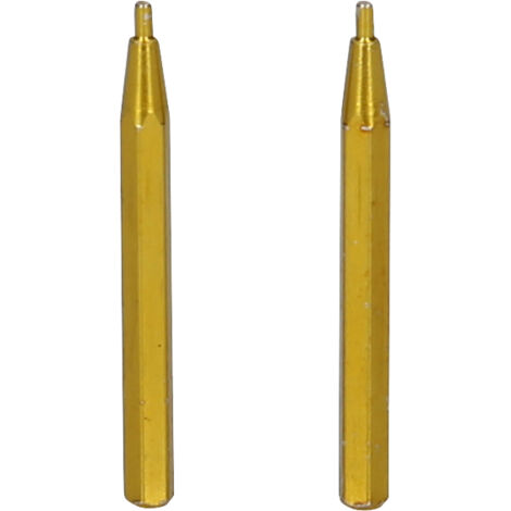 Coppie di punte dritte per pinza a Circlips a doppia articolazione 1,0 mm, 2 pezzi