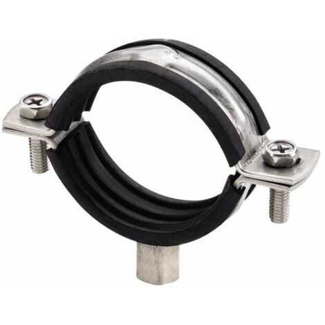 Collare rinforzato isofonico M8 + M10 - Acciaio Inox A2 22 (M8+M10) - Confezione da 50