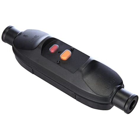 Interruttore differenziale per cavi e prolunghe 16A/IP55 Capacità di collegamento 2,5 mm²/30mA