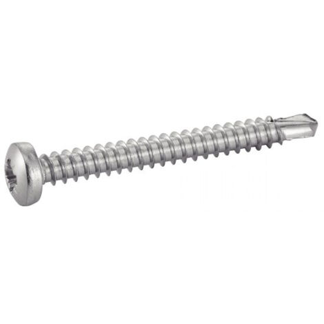Vite a testa tonda autoperforante ACTON in acciaio inox A2 PZ 4,8x16 - Confezione 200 - 624304.8X16 (1/5)