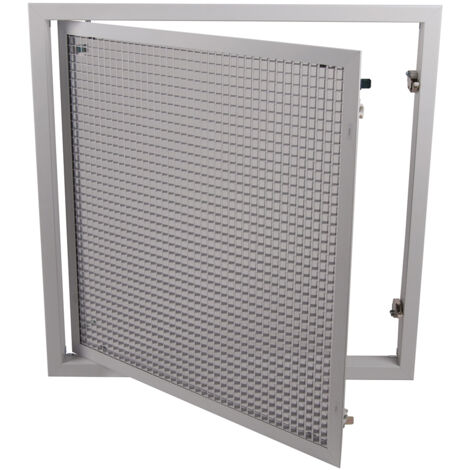 Griglia di ripresa porta-filtri a maglie quadrate inclinate di 45° 60x60mm