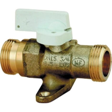 Rubinetto da parete di comando per apparecchi a gas Maschio - Maschio 15X21 - calibro 12