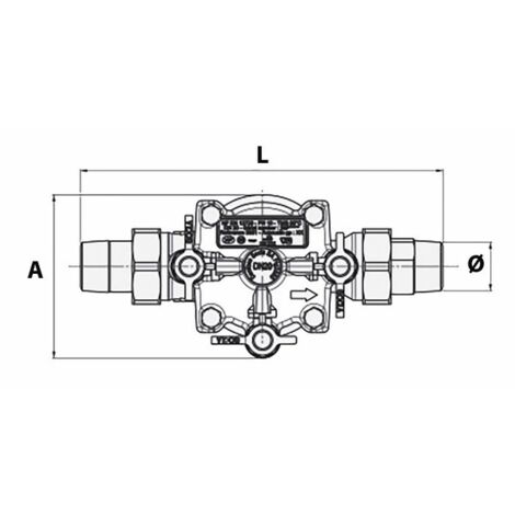 Antiriflusso Socla BA2860 DN 20x27