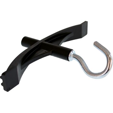 Accessorio di fissaggio per lampada in plastica + gancio