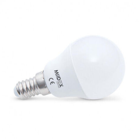 Ampolla opaca P45 - E14 4000K Bianco neutro - 6W
