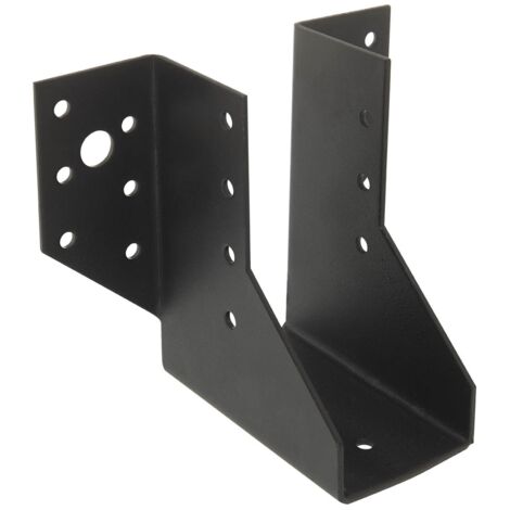 Scarpa con ali esterne nera SAEPB 46x102mm - spessore 2mm
