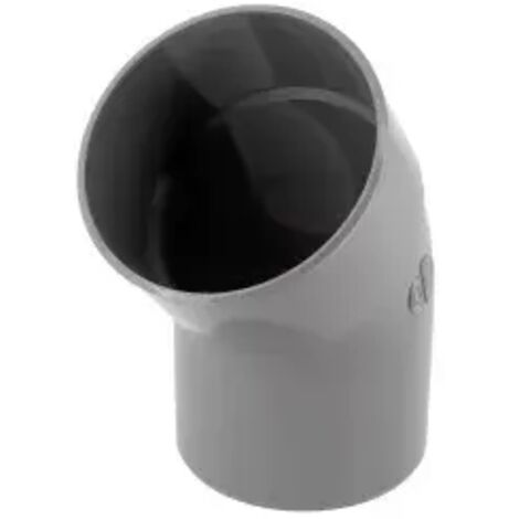 Gomito in PVC per scarico 45° maschio femmina Ø110