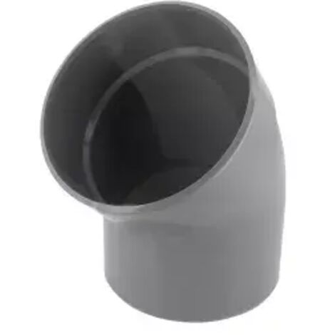 Gomito in PVC per scarico 45° maschio femmina Ø160