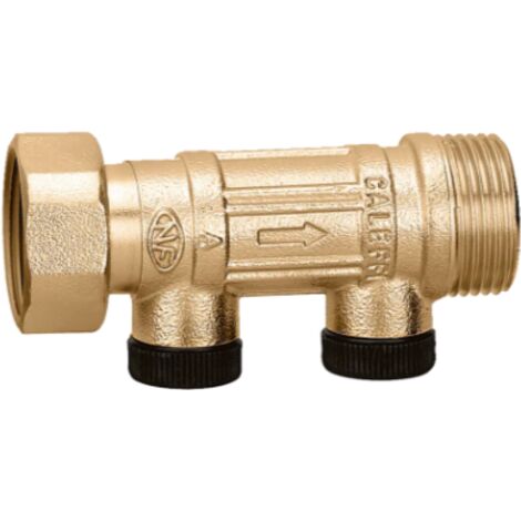 Valvola di ritegno, attacchi calotta mobile-maschio. Attacco 2"F Caleffi 304680  Ottone
