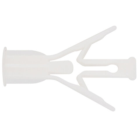 Scatola da 100 tasselli in nylon per cartongesso e mattoni forati 10x40mm indice (1/2)