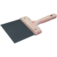 Coltello per stuccare lama in acciaio manico in legno N°20