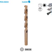 Foret in metallo HSS cobalto 5% Classic ø 8,5 Lunghezza 117 Lung. Utile 75 Confezione da 1