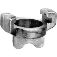 Tappo di collegamento rapido in ottone - Guarnizione NBR da 41 mm tra staffe