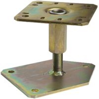 Piede supporto regolabile PBLR 130x100mm - spessore 5mm