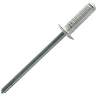rivetti a testa piatta cannelati in alluminio/acciaio GD Ø4,8x16mm - Confezione da 500