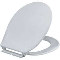 Sedile WC doppio Monaco Bianco in cartone