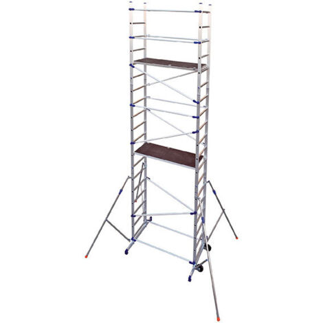 Echafaudage domestique PN/CLA - Hauteur de travail maximale de 6.46m