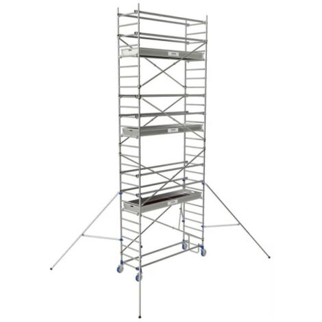 Echaffaudage roulant aluminium CROSS 250 - Hauteur travail max 7.85M - 26404760