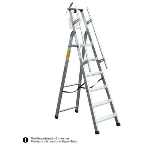 Marchepieds quadra q60 - Marches : 7 - Poids : 9,20 kg - FACAL (1/3)