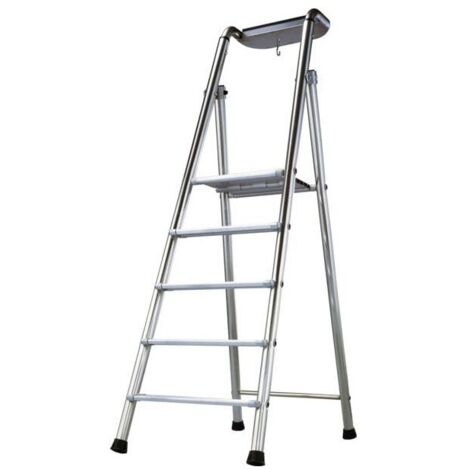Marchepied Super Pro Pro-bat Alu 5 Marches Hauteur Accès 3 10 M