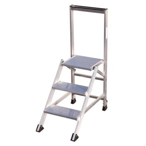 TUBESCA-Comabi - Marchepied aluminium Confort Fixe – 3 marches – Entretien & maintenance (1/5)