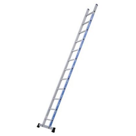 TUBESCA-Comabi - Échelle Simple Aluminium Montants Renforcés Platinium - L 6,92 x l 0,43 m