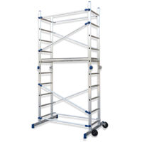 Echafaudage domestique pliable FACPN - Hauteur de travail maximale de 3.78m