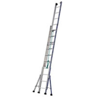 Tubesca Comabi – Échelle de corde Platinium 300 – Hauteur 2.97 à 4.93 m – Stabilisateurs réglables – Montants renforcés – 2432310