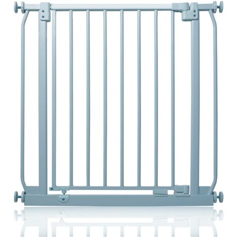 Safetots Elite Pressure Safety Gate, 71cm - 80cm, Matt Grey, Pressure Fit Stair Gate