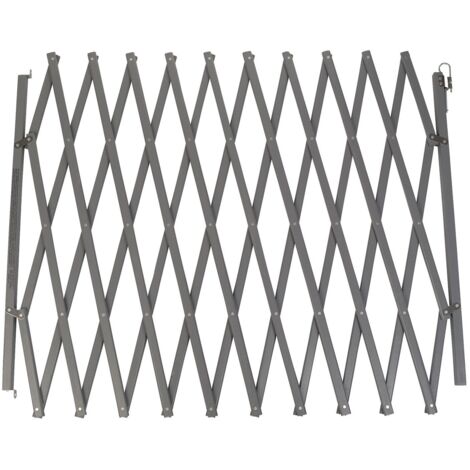 Bettacare Expandable Pet Barrier XL, 60cm - 230cm, Grey, Wooden, Retractable Dog Safety Gate, Barrier for Puppy and Dog
