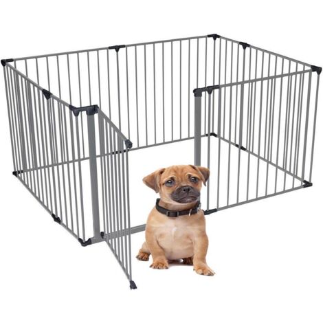 Bettacare Pet Pen, 105cm x 144cm, Grey, 70cm High, Dog Pen for Pets and Puppies, Dog Playpen suitable for Indoor and Outdoor use (1/5)