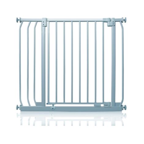 Safetots Elite Pressure Safety Gate, 80cm - 89cm, Matt Grey, Pressure Fit Stair Gate