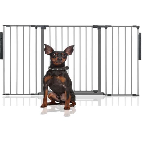 Bettacare Premium Multi Panel Flexible Pet Barrier, up to 154cm Wide, Grey, 70cm High