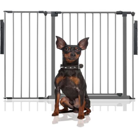 Bettacare Premium Multi Panel Flexible Pet Barrier, up to 128cm Wide, Grey, 70cm High