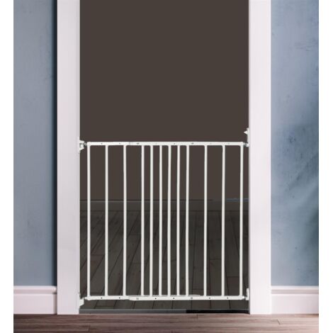 Safetots Extra Narrow Stair Gate, White, 56.5cm - 81.5cm, Safety Gate for Toddler, Safety Barrier for Baby (1/5)