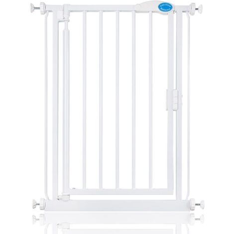Bettacare Auto Close Stair Gate, 61cm - 66.5cm, White, Pressure Fit Safety Gate, Baby Gate