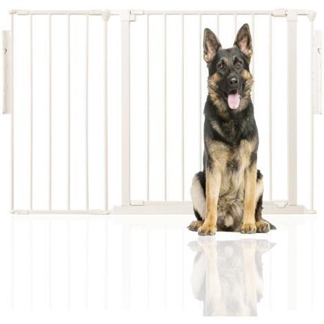 Bettacare Premium Multi Panel Flexible Pet Barrier, up to 128cm Wide, White, 70cm High