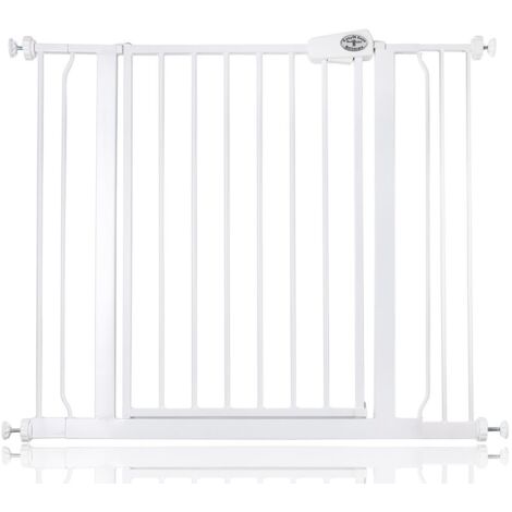 Bettacare Easy Fit Gate, 94.3cm - 102.3cm, White, Pressure Fit Stair Gate, Baby Gate for Doors Hallways and Spaces
