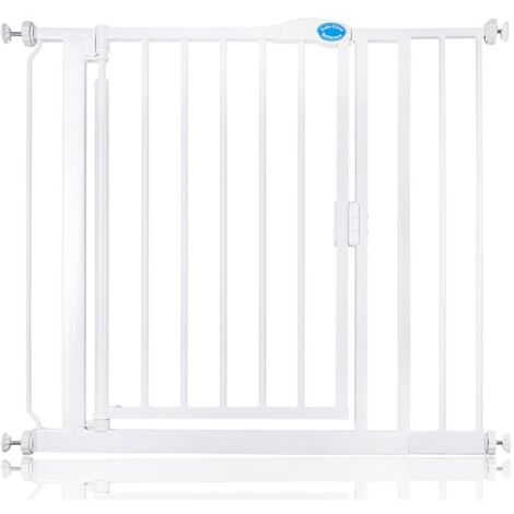 Bettacare Auto Close Stair Gate, 89.4cm - 96.4cm, White, Pressure Fit Safety Gate, Baby Gate
