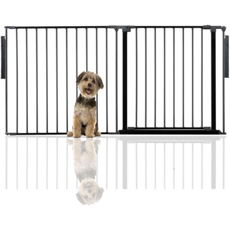 Bettacare Premium Multi Panel Flexible Pet Barrier, up to 154cm Wide, Black, 70cm High