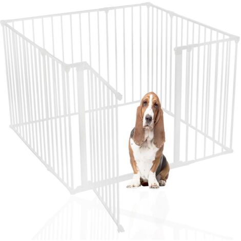 Bettacare Pet Pen, 105cm x 105cm, White, 70cm High, Dog Pen for Pets and Puppies, Dog Playpen suitable for Indoor and Outdoor use (1/5)