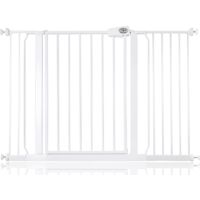 Bettacare Easy Fit Gate, 120.3cm - 128.3cm, White, Pressure Fit Stair Gate, Baby Gate for Doors Hallways and Spaces