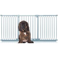 Bettacare Elite Pressure Dog Gate, 188cm - 197cm, Matt Grey, Pressure Fit Pet Gate for Dog and Puppy