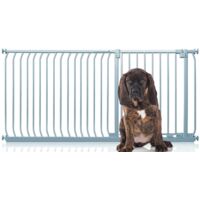Bettacare Elite Pressure Dog Gate, 171cm - 180cm, Matt Grey, Pressure Fit Pet Gate for Dog and Puppy