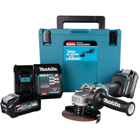 Amoladora Makita GA023GM201 40 V 4 Ah