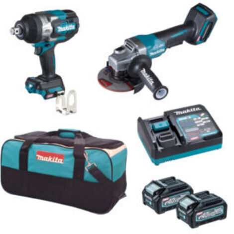 Kit combinado Makita Batería DK0139G202 de 40 V y 4 Ah (1/2)